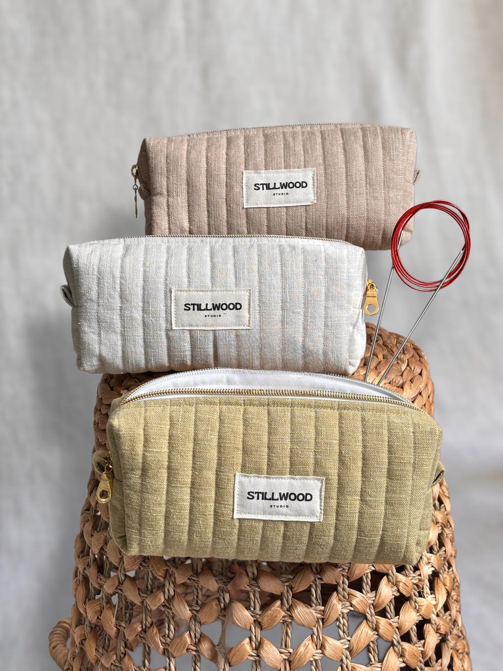 Quilted needle case