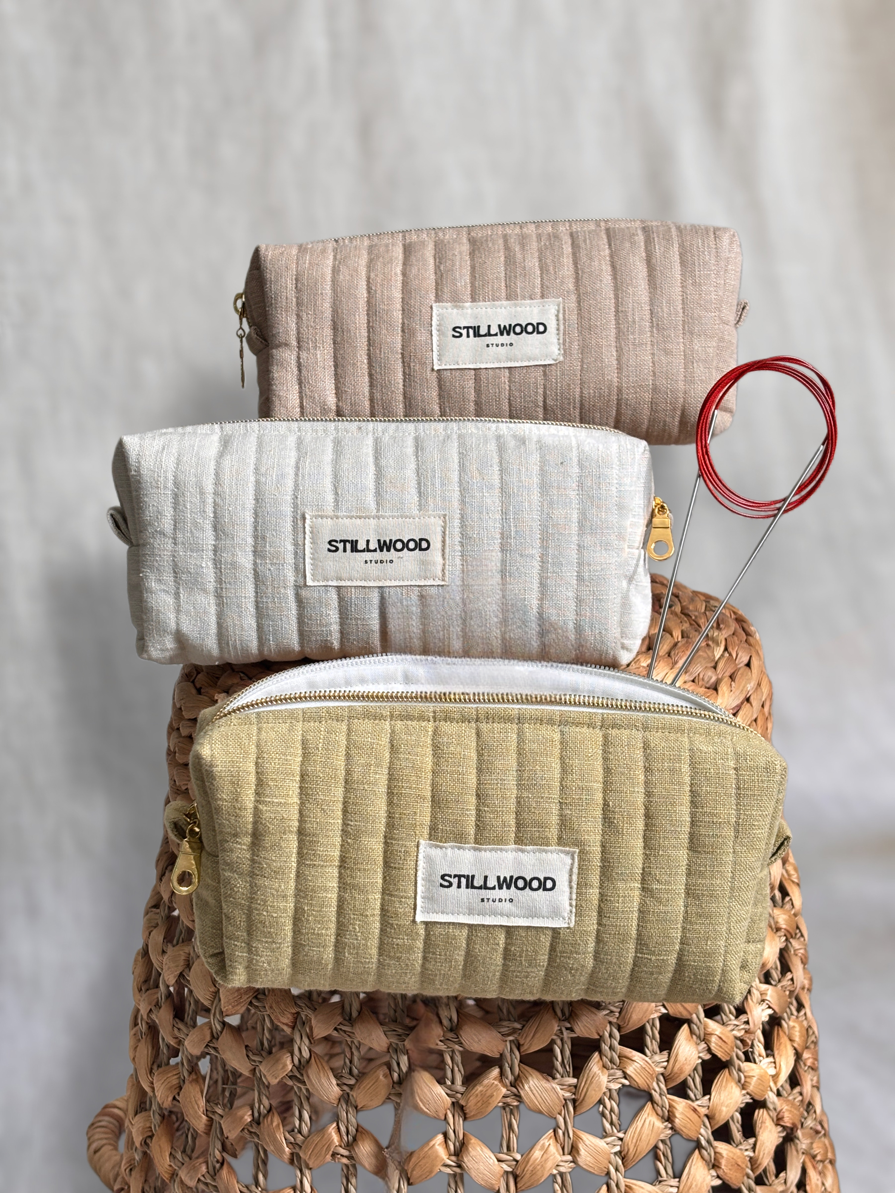 Quilted needle case